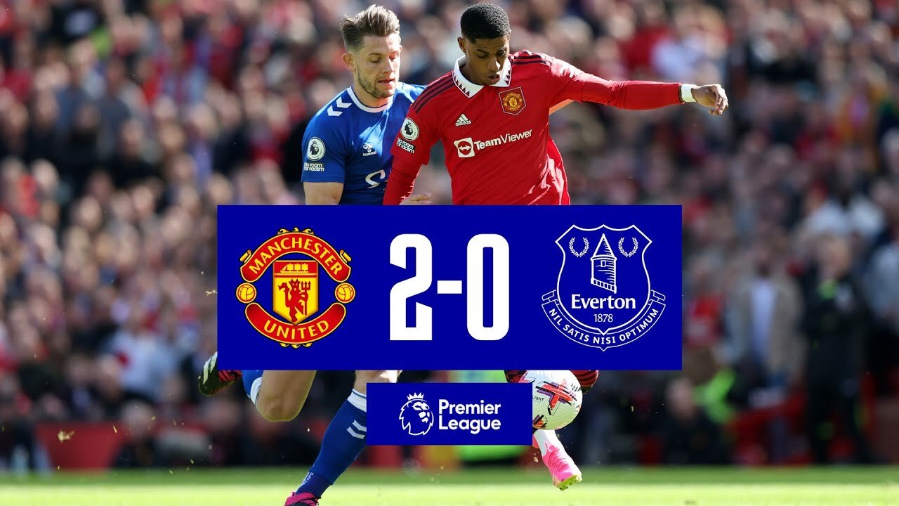 MAN UNITED 2-0 EVERTON Premier League highlights