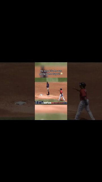 He thought 😂 #collegebaseball #mlb #funny