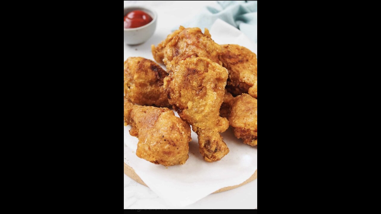 Honey fried chicken