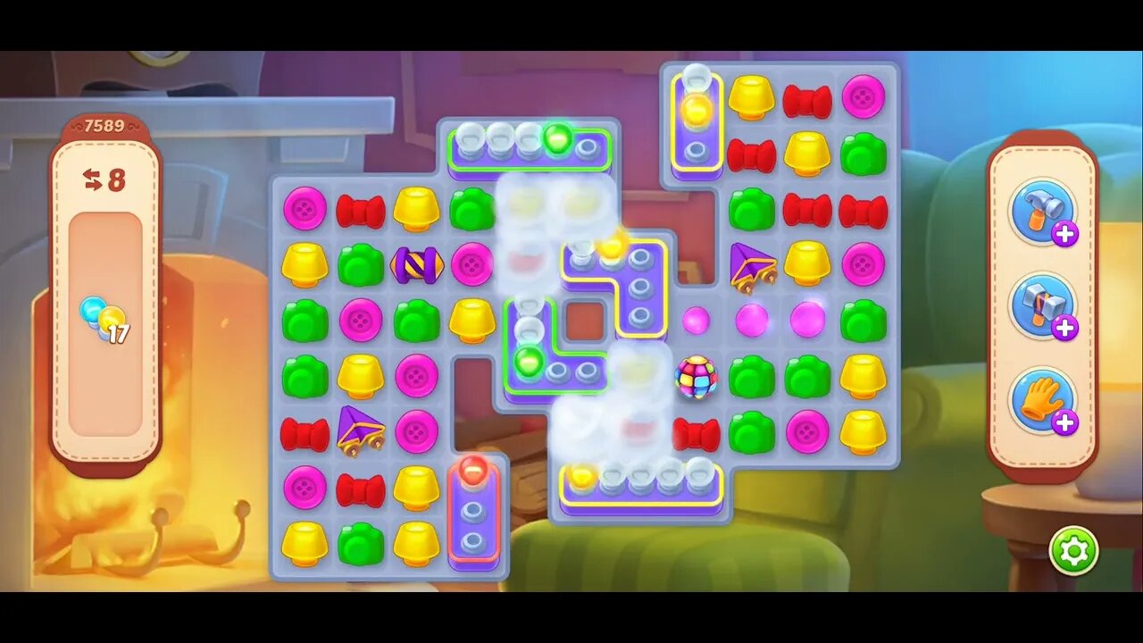 Playrix Homescapes Gameplay Walkthrough Level 7589