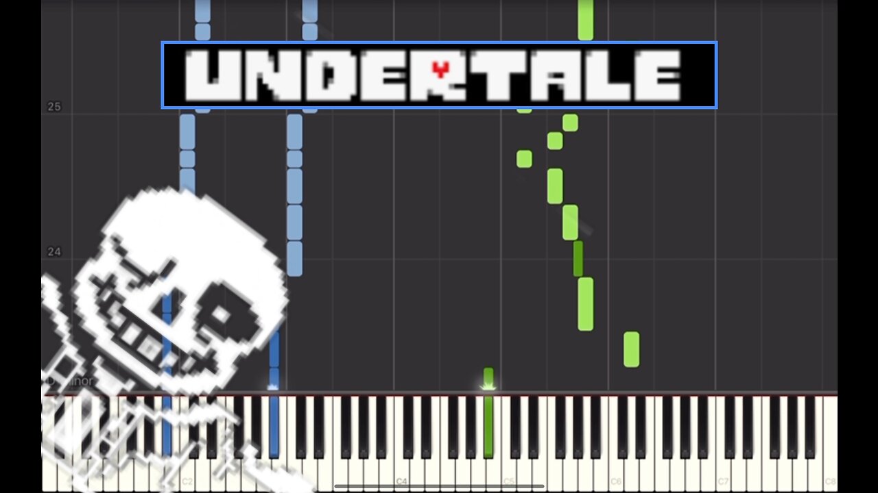 MEGALOVANIA PIANO - *MEDIUM DIFFICULTY*