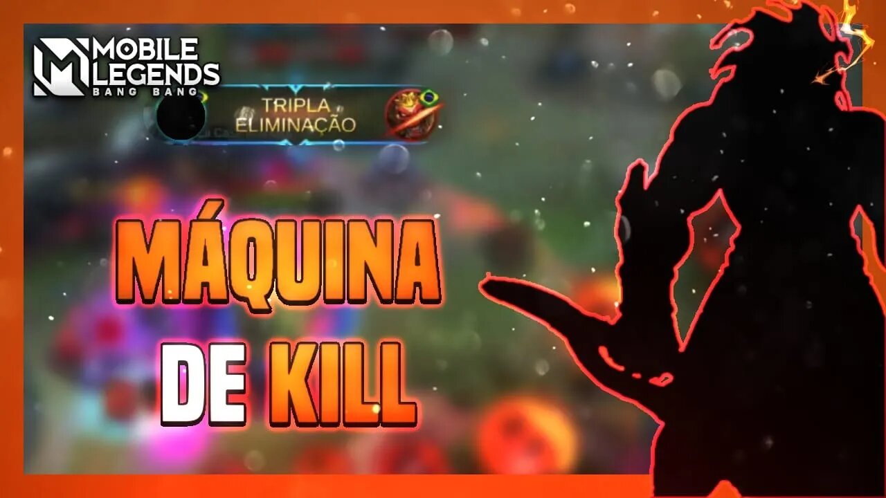 INACREDITÁVEL O TANTO DE KILL QUE ESSE HERÓI FAZ!!! | Mobile Legends