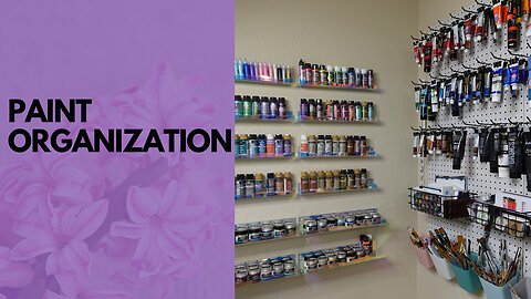 Pegboard Craftroom organization