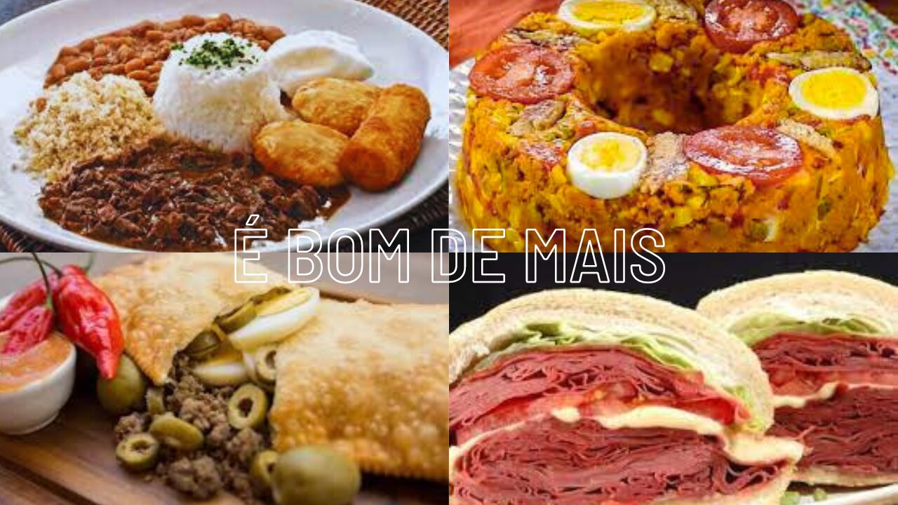 Comidas Típicas do Estado de São Paulo.