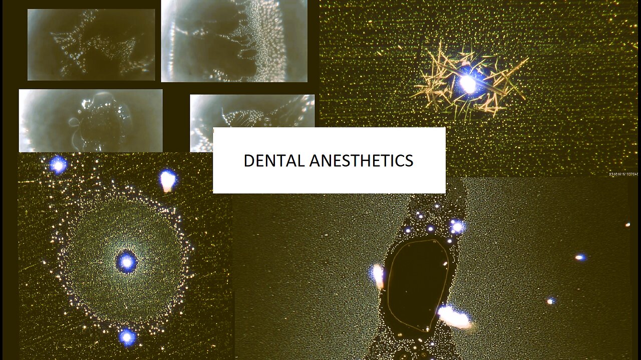 Highly Advanced Synbio Biotechnology - Techno-Matrix Seen in Dental Anesthetics - Part 3