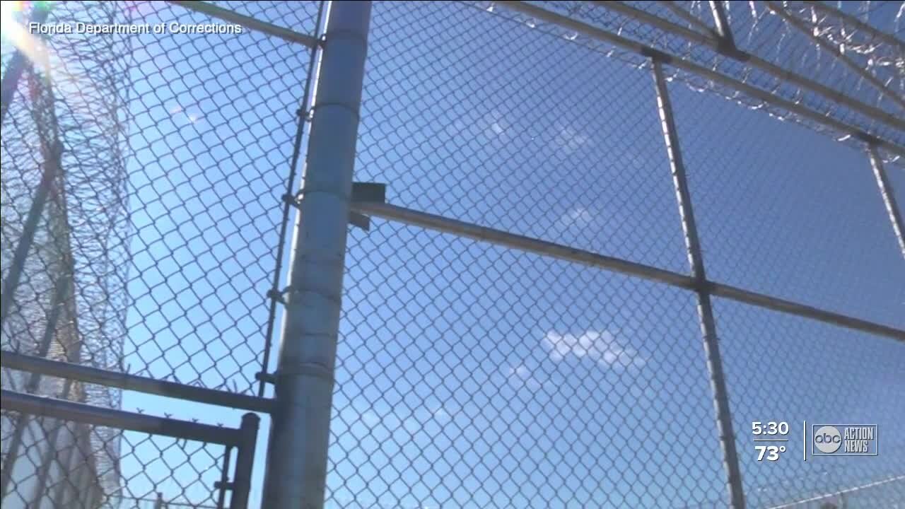 Mock prison cell meant to raise awareness of what life is like locked up