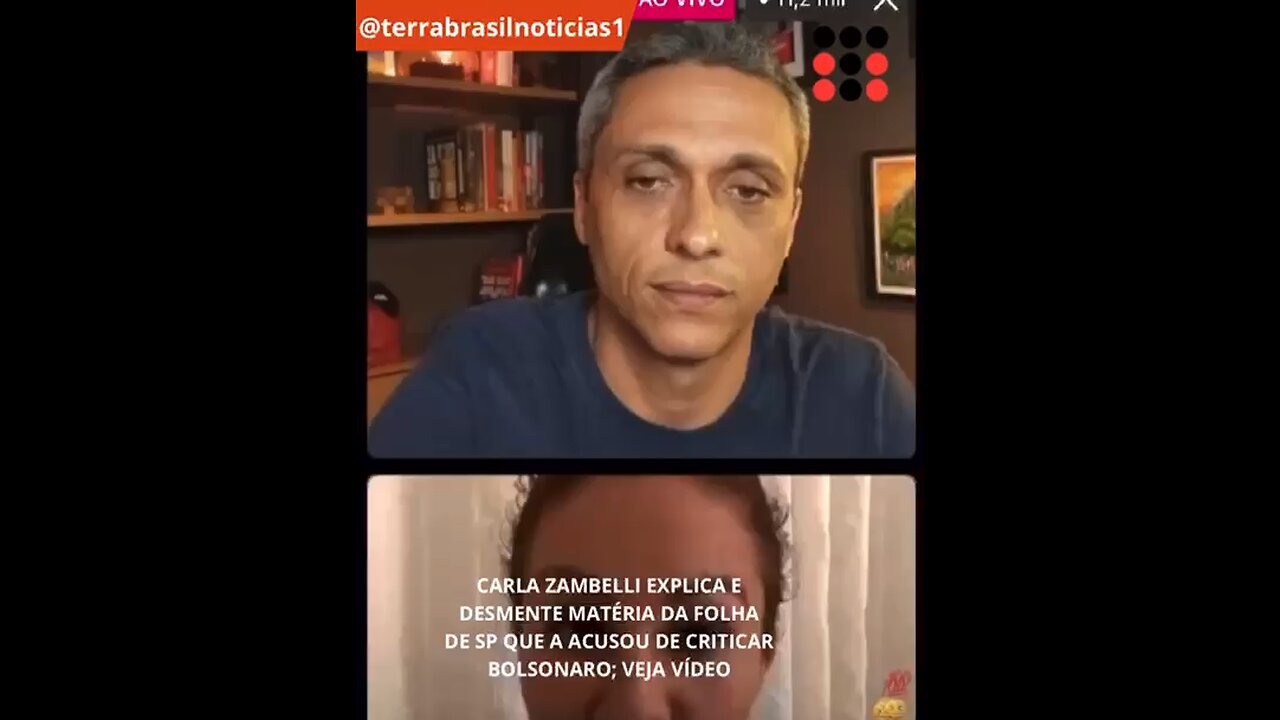 Carla Zambelli explica e desmente matéria da Folha de SP que a acusou de criticar Bolsonaro