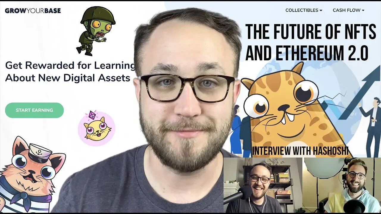 The Future of NFTs and Ethereum 2.0 | Interview with Hashoshi