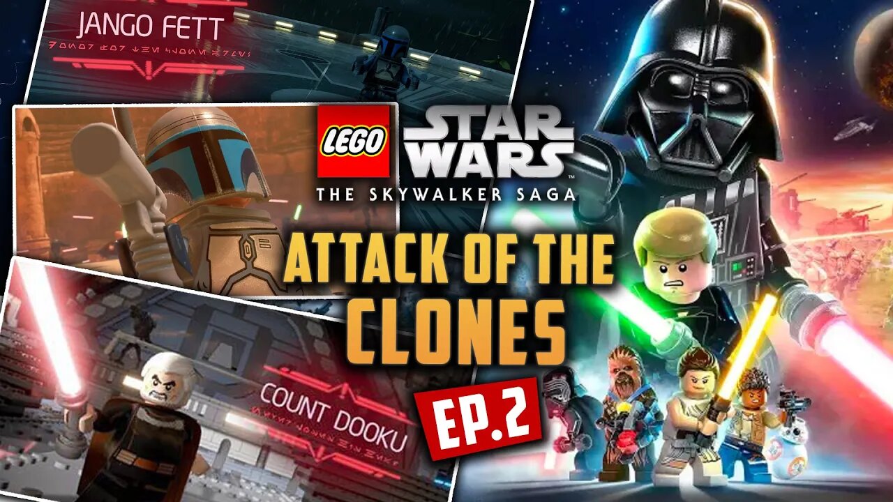 Lego : Starwars Skywalker Saga : Attack Of The Clones #Ep2 4K