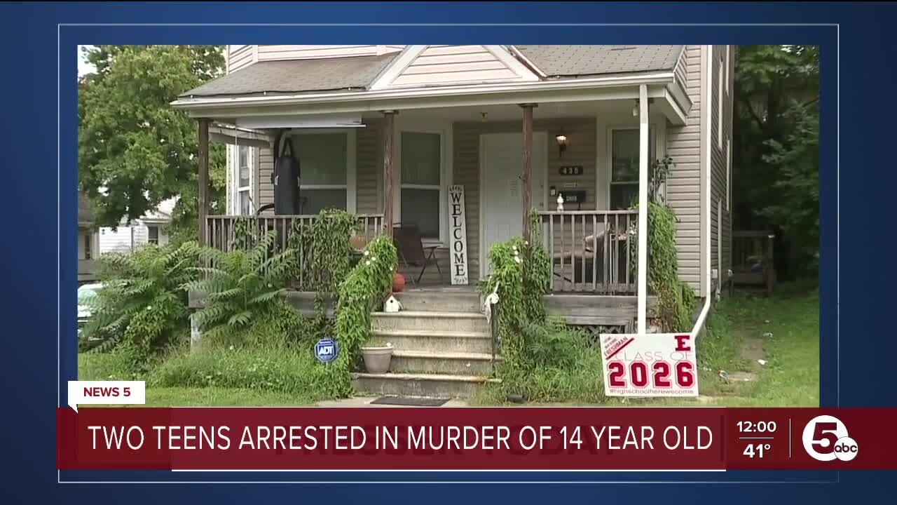 2 teens arrested for fatal shooting of 14-year-old Elyria boy