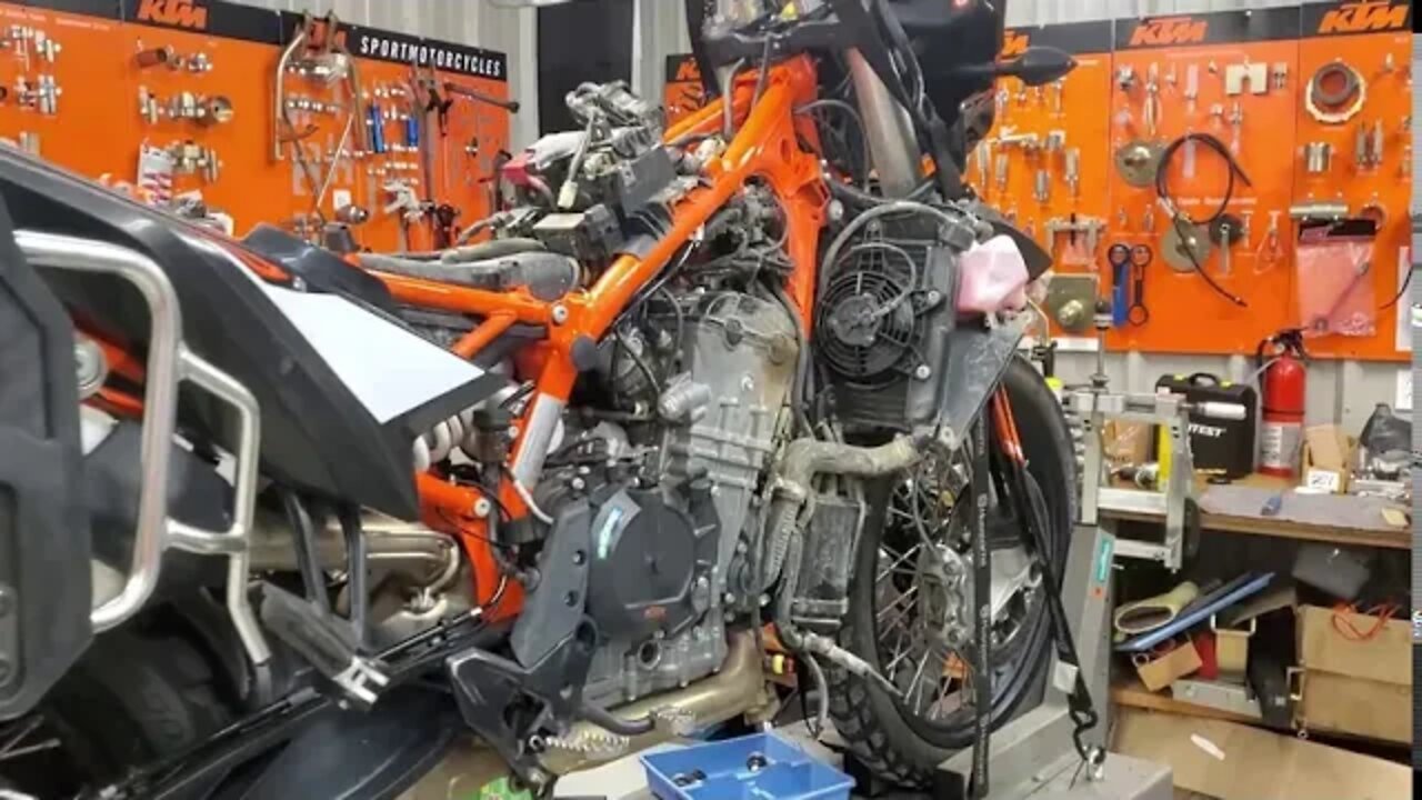 Is your KTM 790 Adventure Overheating?! (COMMON PROBLEM)