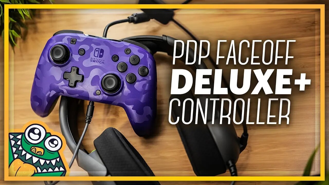 PDP Faceoff Deluxe+ Nintendo Switch Controller - Review and Unboxing + GIVEAWAY!