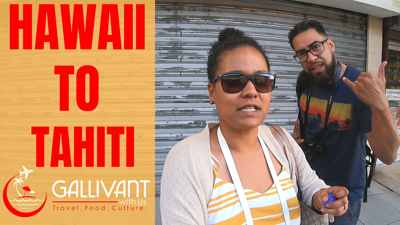 Tahiti on Hawaiian Airlines | Hawaii to Papeete Market | French Polynesia Vlog #1