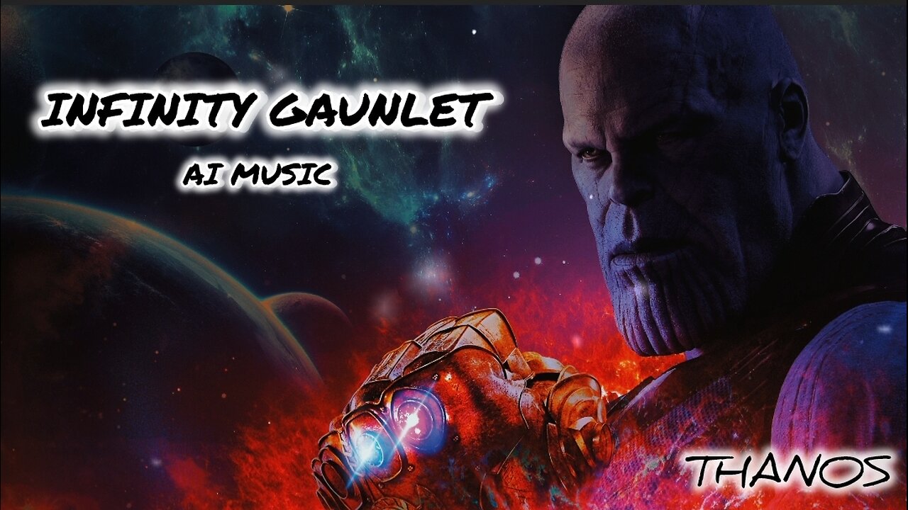 INFINITY GAUNLET - LYRICAL | THANOS | AVENGERS | AI MUSIC |