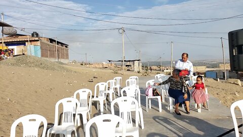 Preparativos para el Aire Libre en la Zona Alta de San Pedro