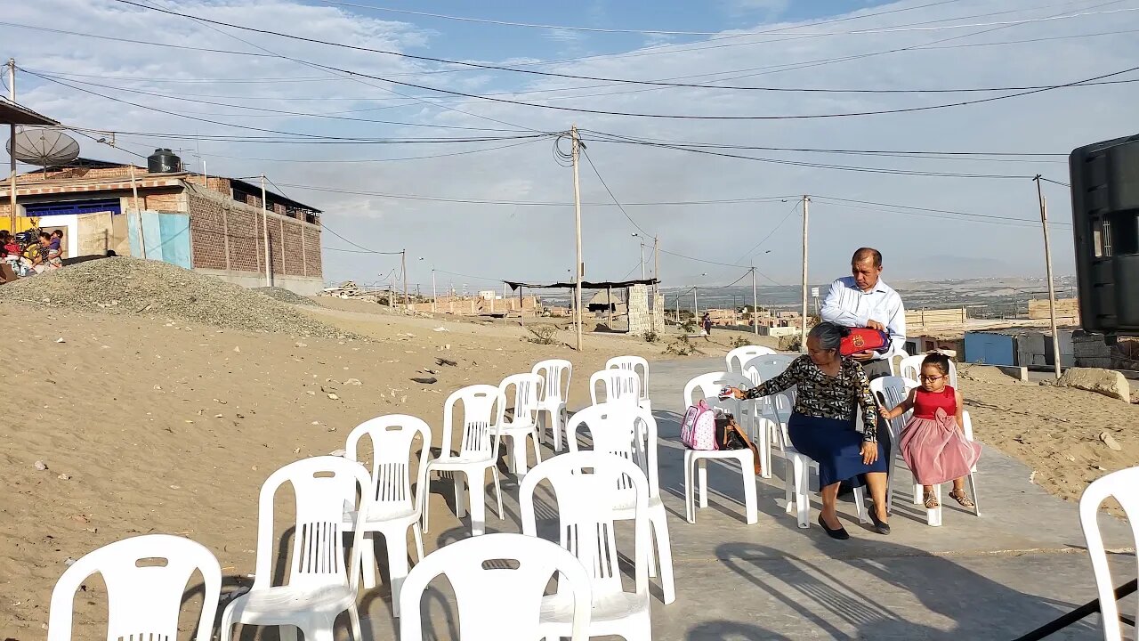 Preparativos para el Aire Libre en la Zona Alta de San Pedro