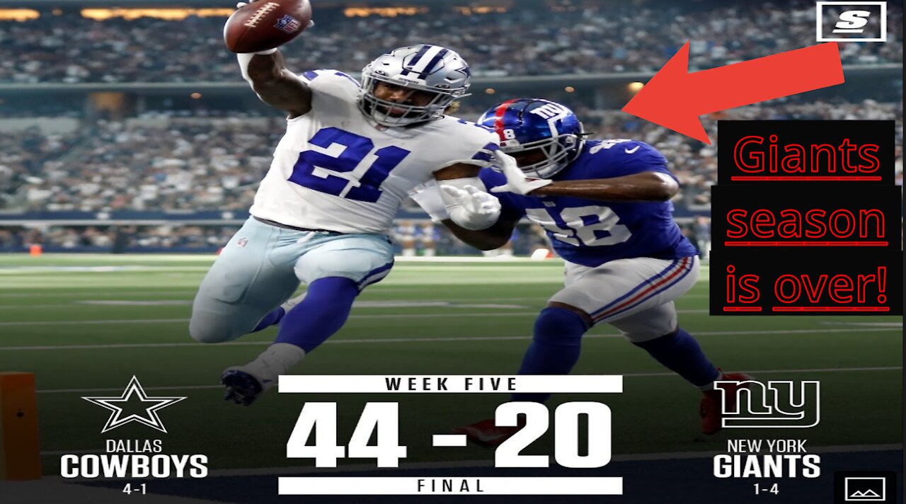 Cowboys v. Giants week 5 review - The Richard Castle