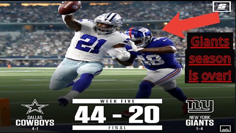 Cowboys v. Giants week 5 review - The Richard Castle