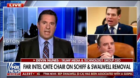 Devin Nunes Unloads on Eric Swalwell For Death Threats Against Him For Lies