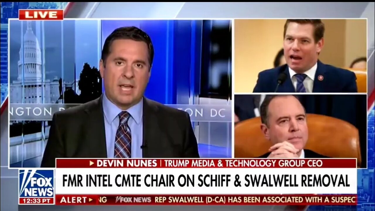 Devin Nunes Unloads on Eric Swalwell For Death Threats Against Him For Lies
