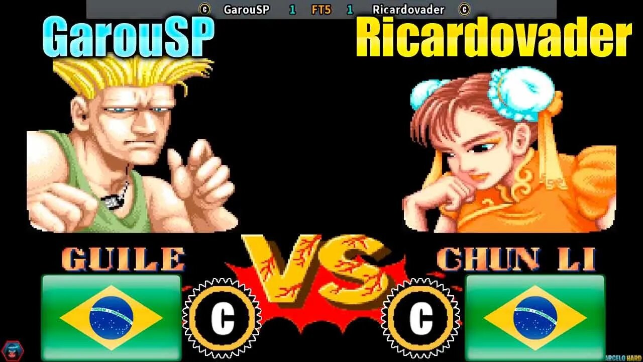 Street Fighter II: The World Warrior (GarouSP Vs. Ricardovader) [Brazil Vs. Brazil]