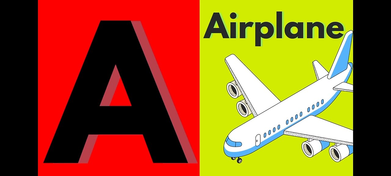 A for airplane/nursery rhymes/A to z Alphabet with children sound