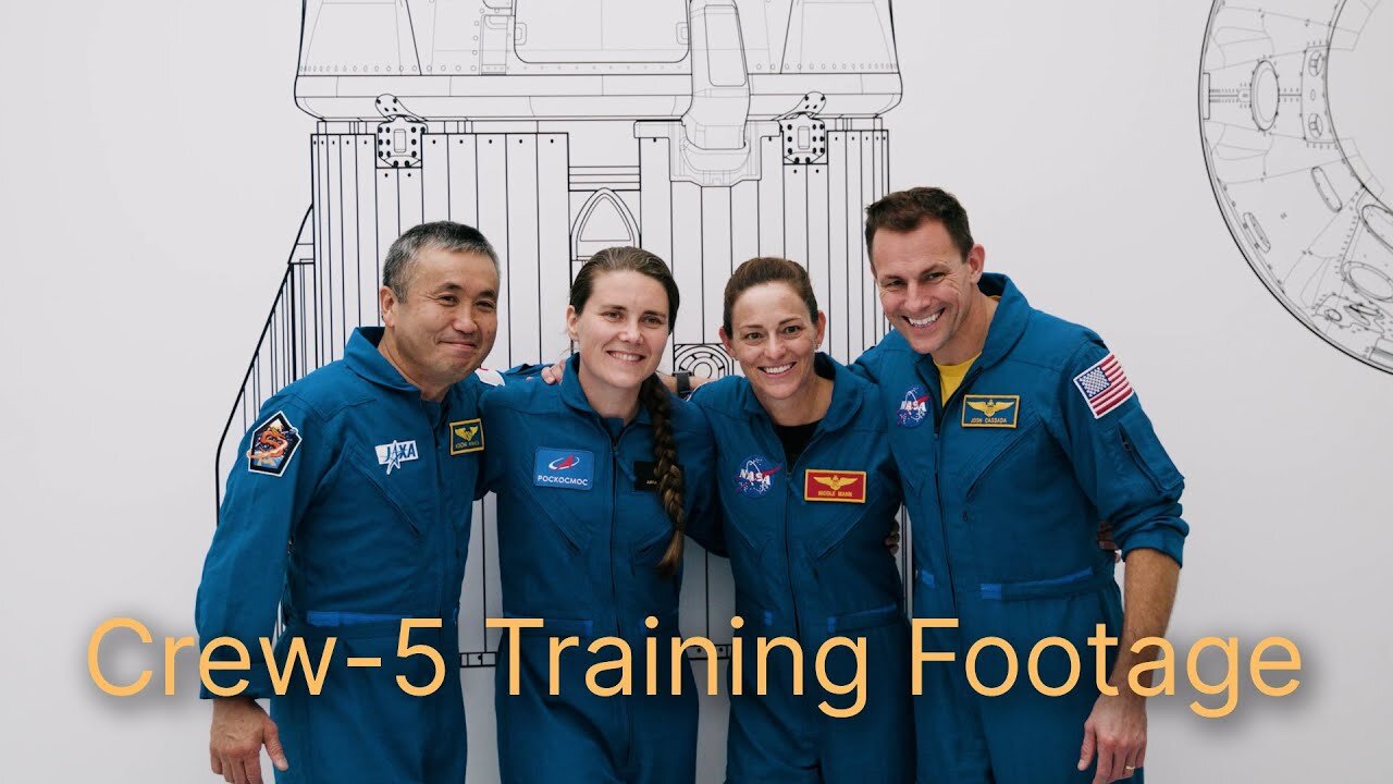 Crew-5 Training Footage