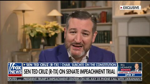 Sen. Cruz on Fox News: Democrats’ Biased Articles of Impeachment VIOLATE Constitution