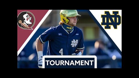 #16 Notre Dame vs Florida State Highlights (Tournament) | 2022 College Baseball Highlights