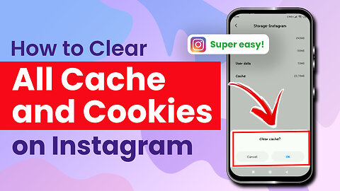 How To Clear Remove All Cache and Cookies on Instagram