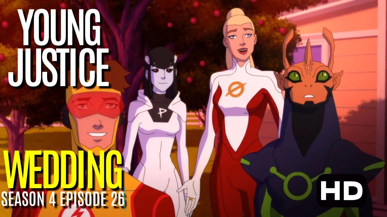 Young Justice 4x26 | Conner Mgann Wedding Prep | Legion of Super Heroes Say Goodbye To Conner