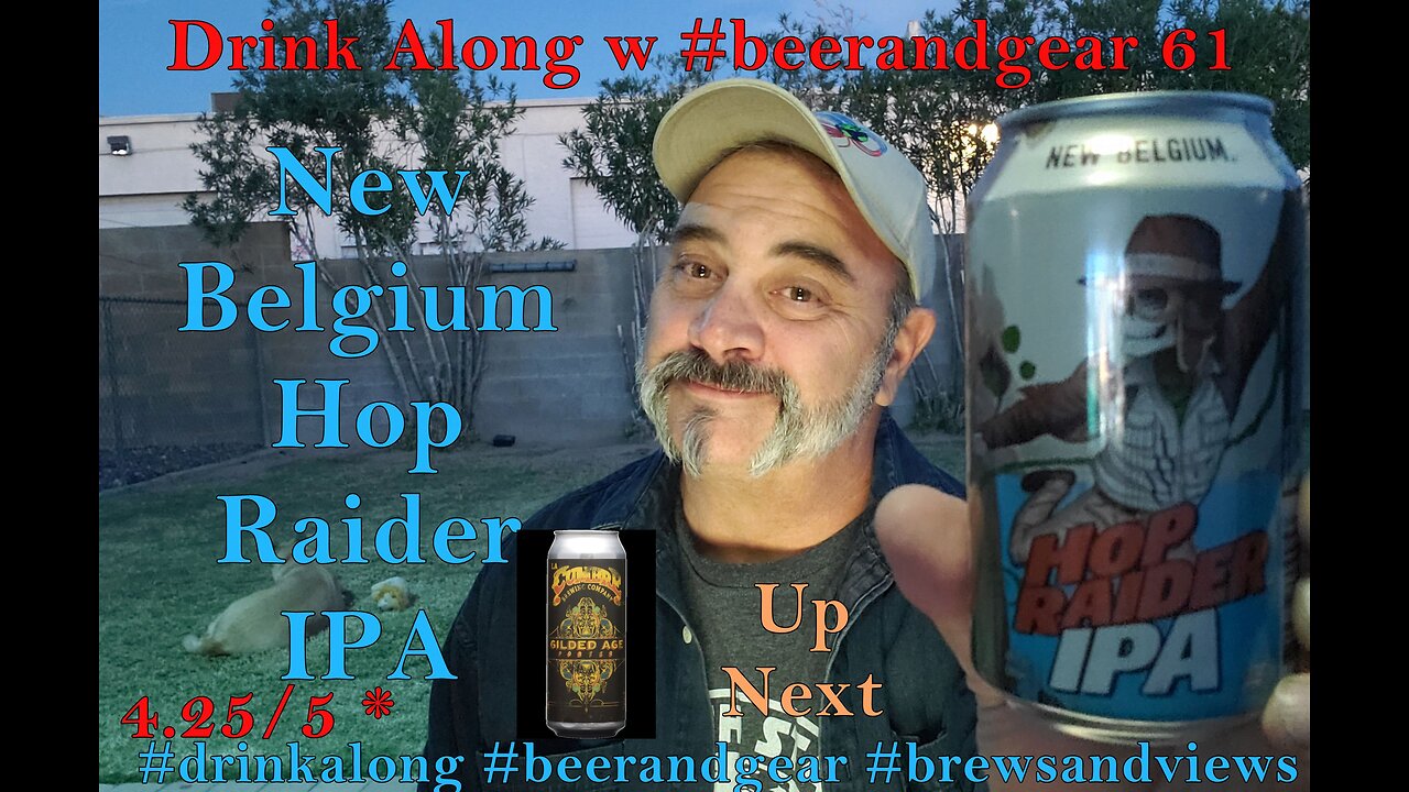 Drink Along #61: New Belgium Voodoo Ranger Hop Raider IPA 4.25/5