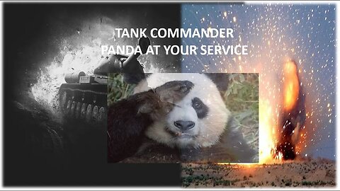 PANDA TANK COMMANDER!!