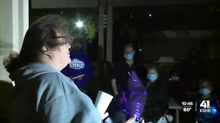 Wyandotte Towers residents hold balloon release remembering 3 neighbors who died