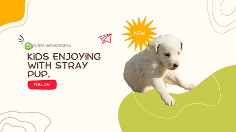 Joyful Bonds: Kids Embrace Playful Moments with a Stray Pup! 🐾