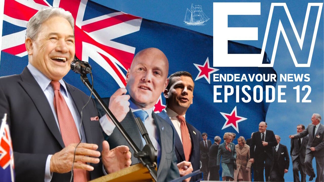 Endeavour News Episode 12: Golriz Arrested, Jacinda Mogged and Booster Blues!