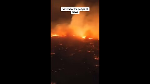 Hawaii Maui Fire Blazes Conspiracy Theory?