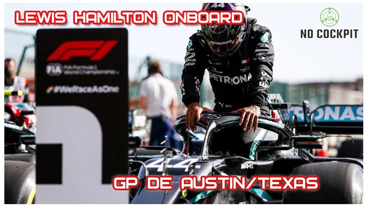 F12020 | PURE DRIVING - LEWIS HAMILTON ONBOARD NA CHUVA - AUSTIN/TEXAS