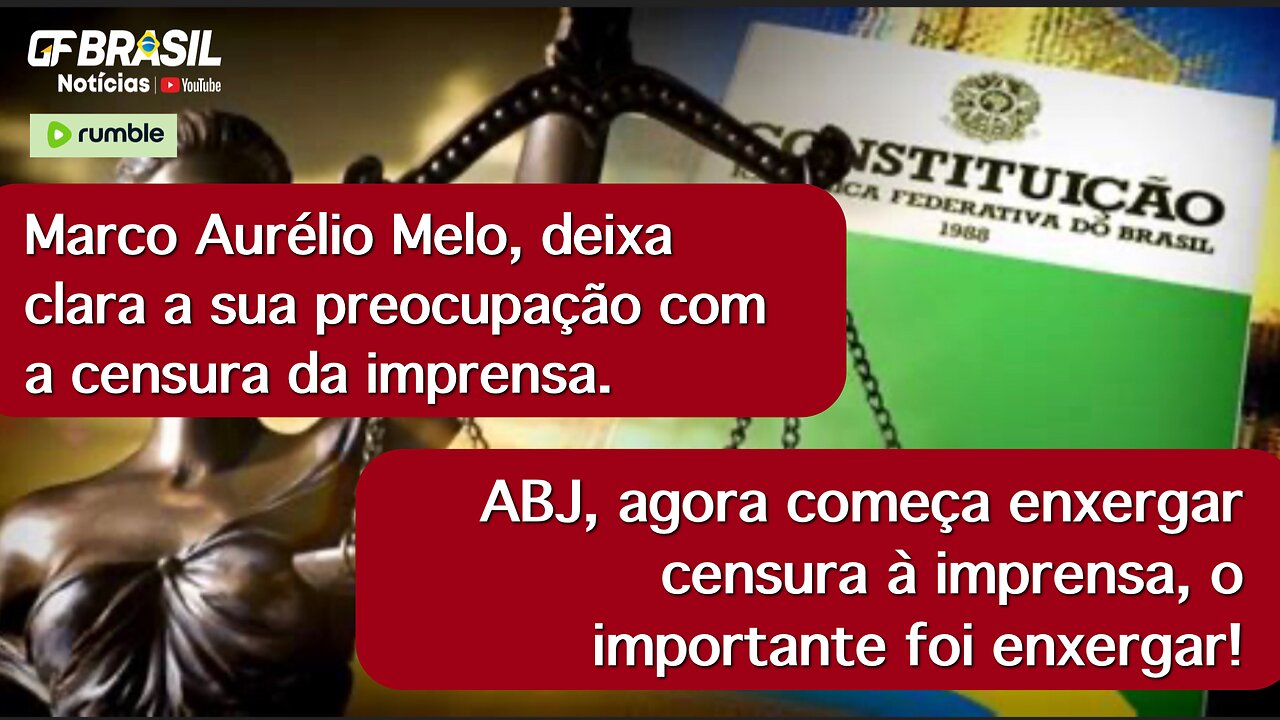 Associação Brasileira de Jornalismo está preocupada com a censura do STF!