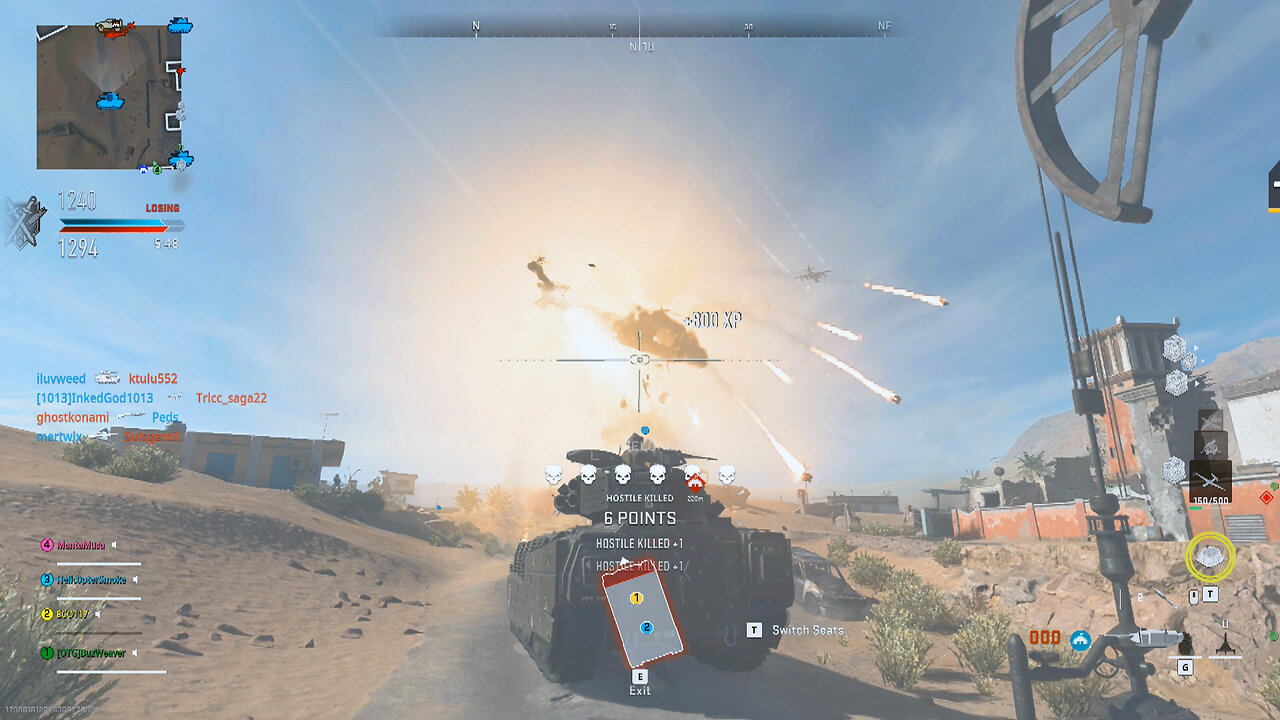 Call of Duty Modern Warfare 2 Going Full Ham In A Tank Invasion Taraq