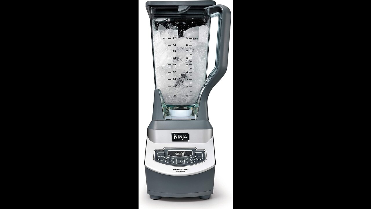 Ninja BL660 Professional Countertop Blender with 1100-Watt Base, 72 Oz Total Crushing Pitcher a...