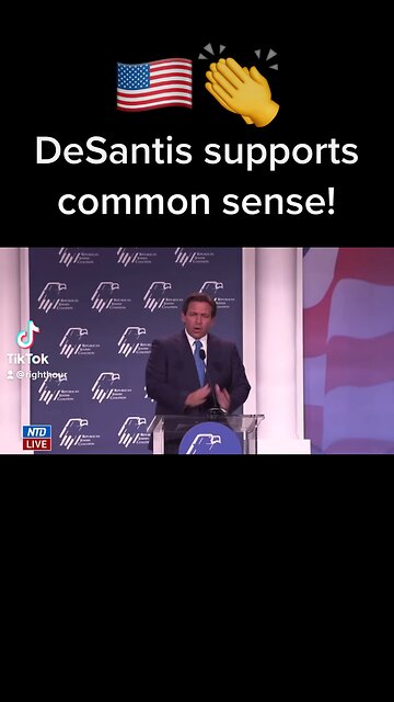 Do you agree with DeSantis?