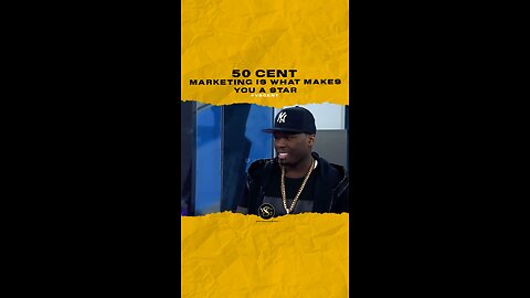 @50cent Marketing is what makes a star