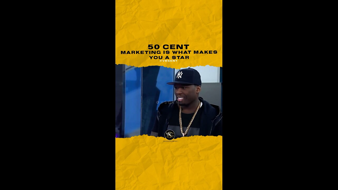 @50cent Marketing is what makes a star