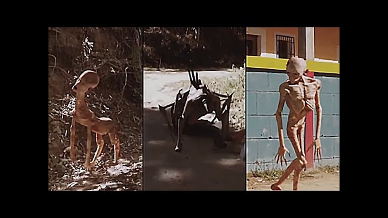 ATTACK OF THE ALIEN ZOMBIES! - 10 SCARY CREATURES VIDEOS TAKEN FROM DEEP WEB