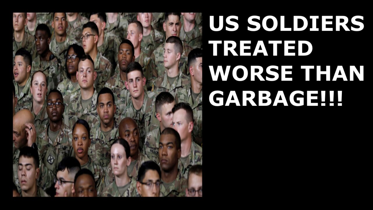 White House Keeps Throwing Money at Ukraine But Treats US Soldiers Worse Than Garbage!!!