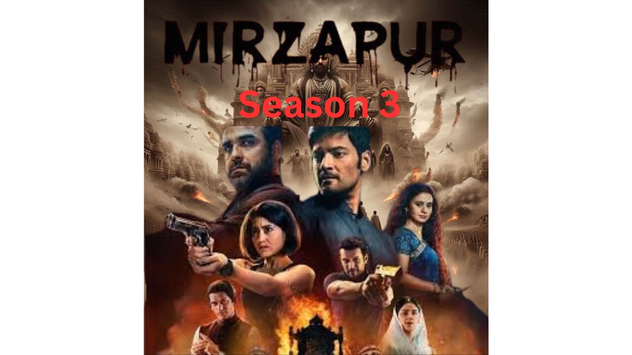 Mirzapur Season 3 - Official Teaser | Pankaj Tripathi, Ali Fazal, Shweta Tripathi, Rasika Dugal