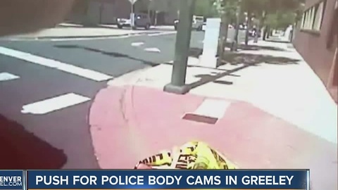 Push for police body cameras in Greeley