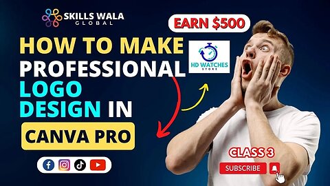 How to Make $1000 Without Investment by Canva| Skills Wala Class#3| Earning With Canva Pro