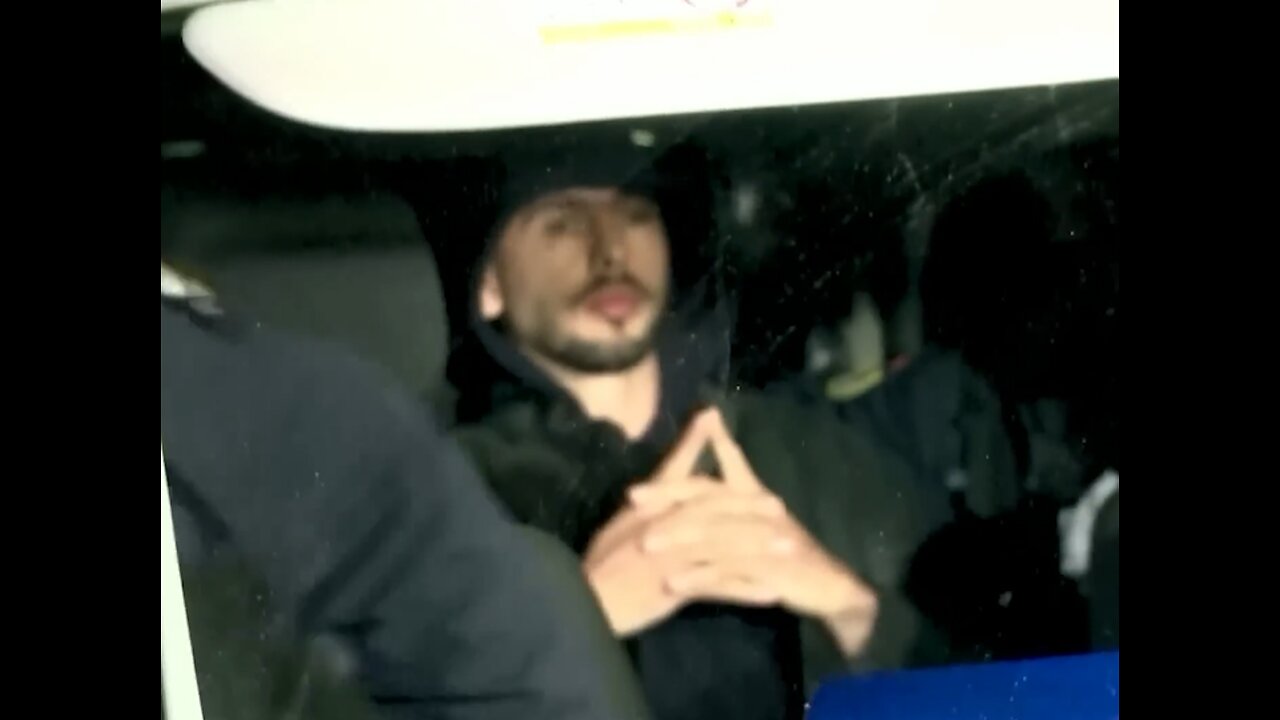 Andrew and Tristan TATE arrest footage